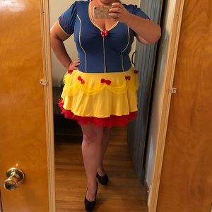 Plus Sized Sexy Snow White Costume